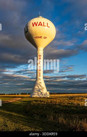 Wall South Dakota Wasserturm. Stockfoto