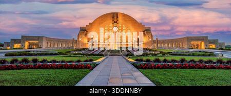 Cincinnati Ohio Union Terminal Museum Center Stockfoto