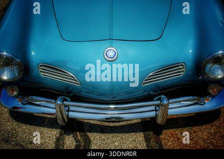 Vintage Volkswagen Karmann Ghia Stockfoto