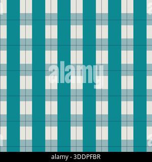 Kariertes Vektor-Muster kariert, Streifen, Schottenlook für Modestoffe, Tapeten, Schreibwaren, Geschenkpapier, Hemden, Vorhänge Stock Vektor