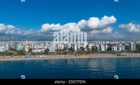 Türkei Antalya Konyaalti Strand Stockfoto