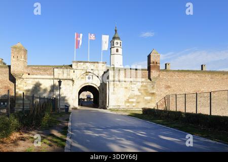 Belgrader Festung oder Kalemegdan Festung, Stambol Tor, Stari Grad, Belgrad, Serbien Stockfoto