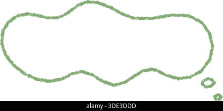 Handgezeichnetes Symbol Für Flüssige Sprechblasen Stock Vektor