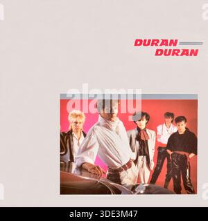 Duran Duran - Duran Duran - Vinyl-Album-Cover - 1981 Stockfoto