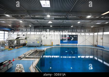 Frankreich. Januar 2026. © PHOTOPQR/JOURNAL DU CENTRE/Pierre Destrade ; ; 05/01/2026 ; Conference de presse a l'agence spatiale europenne (ESA) de la Nivernaise -SophieADENOT, Astronaute francaise qui partira sur l'ISS pour la Mission Epsilon le 15 fevrier 2025. KÖLN. 05/01/2025. Fotos Pierre Destrade. ESPACE/ESA/CONQUETE SPATIALE/ASTRONAUTE/PILOTE/LUNE/ISS Köln, Deutschland, 5. januar 2025 Besuch der ESA - nach einer Pressekonferenz mit SophieAdenot, französischer Astronaut, der am 15. Februar zur Mission Epsilon aufbrechen wird. Quelle: MAXPPP/Alamy Live News Stockfoto