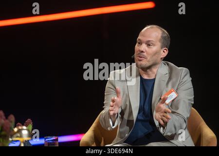 Brüssel, Belgien Januar 2026. Maarten Michielssens, CEO von Energyvision, wird während des Neujahrsempfangs von VOKA (Vlaams Netwerk van ondernemingen, flämisches Firmennetzwerk) am Montag, den 5. Januar 2026, in Brüssel dargestellt. BELGA PHOTO JONAS ROOSENS Credit: Belga News Agency/Alamy Live News Stockfoto