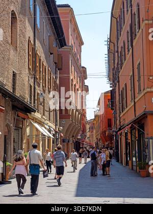 Bologna-Altstadt Stockfoto