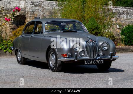 1966 Jaguar S Type 3,4 klassische britische Sportlimousine Stockfoto