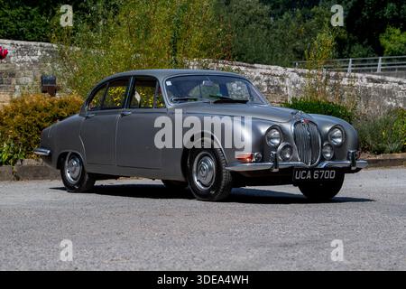 1966 Jaguar S Type 3,4 klassische britische Sportlimousine Stockfoto