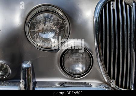 1966 Jaguar S Type 3,4 klassische britische Sportlimousine Stockfoto