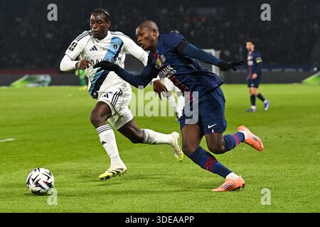 Paris, Frankreich. Januar 2026. Während des Pariser Derbys zwischen PSG und PFC im Parc des Princes am 4. Januar 2025. - 04/01/2026 - France/Ile-de-France (Region)/Paris - Julien Mattia/Le Pictorium Credit: LE PICTORIUM/Alamy Live News Stockfoto