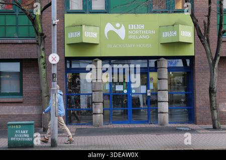 BBC Blackstaff House, Belfast. Stockfoto