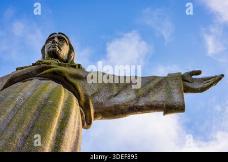 Das Heiligtum Christi des Königs; Portugiesisch: Santuário de Cristo Rei; Lissabon, Portugal Stockfoto