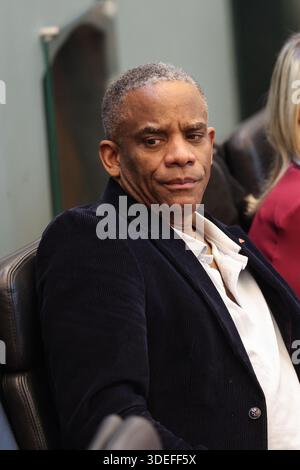 Namur, Belgien. Januar 2026. PS Thierry Witsel wird auf einer Plenartagung des wallonischen Parlaments am Mittwoch, den 7. Januar 2026, in Namur vorgestellt. BELGA FOTO BRUNO FAHY Credit: Belga News Agency/Alamy Live News Stockfoto