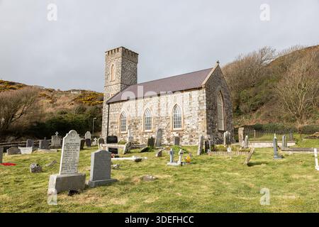 St. Thomas's Church, Rathlin Island, Nordirland Stockfoto