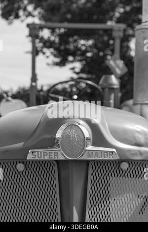 Dorchester.Dorset.Vereinigtes Königreich.6. September 2025.Ein restaurierter Fordson Super Major aus dem Jahr 1961 ist auf der Dorset County Show zu sehen Stockfoto