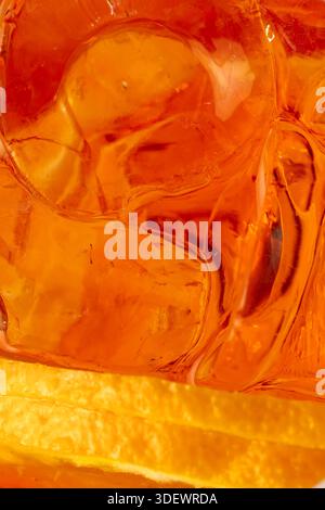 Malibu-Cocktail – Nahaufnahme Stockfoto