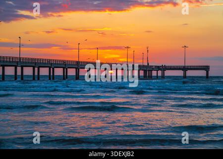 Corpus Christi und Port Aransas an der Golfküste von Texas Stockfoto