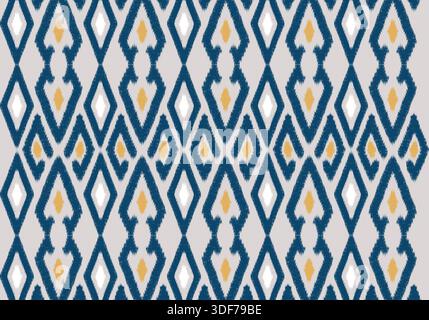 Nahtlose Strickmuster. Geometrisches Strickgarnmuster für Umhüllung und Stoffmuster. Farbenfrohe Textil- und Seidenmuster als Hintergrund. Stockfoto