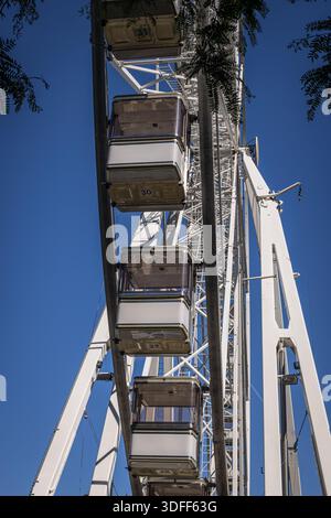 Riesenrad von Budapest, Budapest, Ungarn Stockfoto