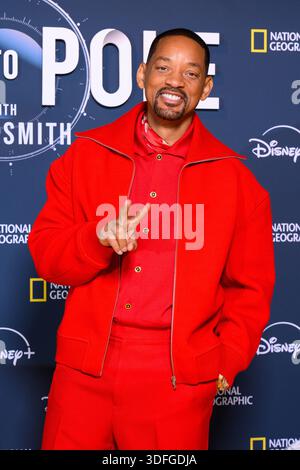 London, Großbritannien. 12. Januar 2026. Will Smith besucht The Pole to Pole mit will Smith Premiere im Natural History Museum in London. Das Foto sollte lauten: Matt Crossick/Empics/Alamy Live News Stockfoto