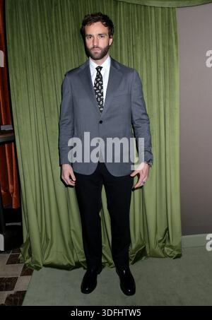 New York City, USA. Januar 2026. Jackson White nahm an Hulus „Tell Me Lies“-Premiere teil, die am 12. Januar 2026 im Corner Store in New York City stattfand © Steven Bergman/AFF-USA.COM Credit: AFF/Alamy Live News Stockfoto