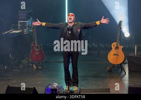 Toni Krahl und die Kinx aus Prenzlauer Berg live auf der gleichen Tour war die Tour im Berliner Friedrichstadtpalast am 12.01.2026 Stockfoto