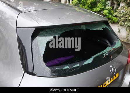 London, Großbritannien. Januar 2026. Autokriminalität in London erreicht Rekordniveau Credit: Brian Minkoff /Alamy Live News Stockfoto
