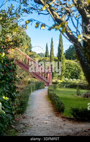 Botanischer Garten in Porto Stockfoto