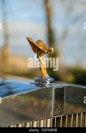 1986 Rolls Royce Camargue, ein klassisches britisches Luxuscoupé Stockfoto