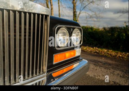 1986 Rolls Royce Camargue, ein klassisches britisches Luxuscoupé Stockfoto
