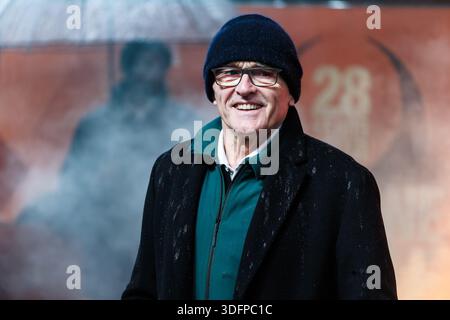 London, Großbritannien. Januar 2026. Danny Boyle wurde bei der Weltpremiere von 28 Years Later gesehen: The Bone Temple. Bildnachweis: Julie Edwards./Alamy Live News Stockfoto