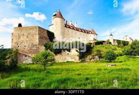 Schloss Schönbühel in der Donau, Wachau, Österreich Stockfoto