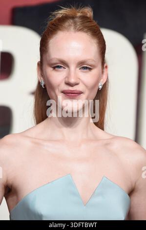 Emma Laird bei der Weltpremiere des Kinofilms 28 Jahre später: The Bone