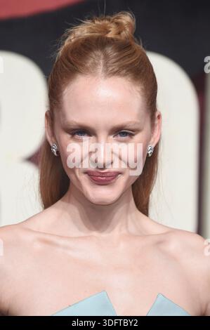 Emma Laird bei der Weltpremiere des Kinofilms 28 Jahre später: The Bone
