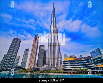 Burj Khalifa, Dubai Stockfoto