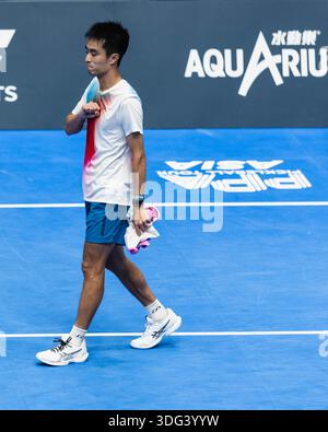 Pickleball Tour Asia - Hong Kong Open 2025 in der Kai Tak Arena am 24. August 2025 in Hong Kong, China Stockfoto