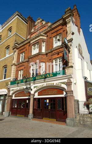 Am 9. März 1966 wurde George Cornell von Ronnie Kray getötet. - Tower Hamlets, Vereinigtes Königreich : Mai 2022 Stockfoto