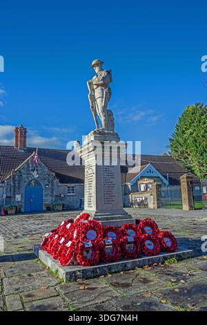 Somerton War Memorial, Somerset. UK. Stockfoto