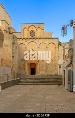 Kirche Santa Maria Maggiore, complesso monumentale di San Pietro, Monte Sant'Angelo, Foggia, Apulien, Italien, Monte Sant'Angelo, Foggia, Apulien, Ita Stockfoto