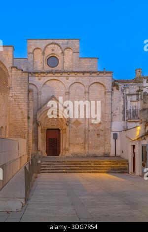 Kirche Santa Maria Maggiore, complesso monumentale di San Pietro, Monte Sant'Angelo, Foggia, Apulien, Italien Stockfoto