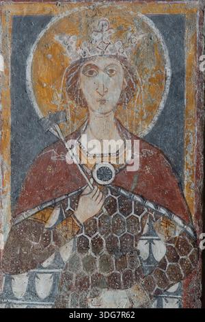 Kirche Santa Maria Maggiore, complesso monumentale di San Pietro, Monte Sant'Angelo, Foggia, Apulien, Italien Stockfoto