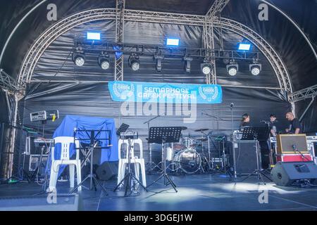 Adelaide Australien 17 Januar 2026 . Das griechische Kulturfestival im Semaphore Adelaide mit Unterhaltung, Live-Musik und traditionellem Essen Credit Headpix/Alamy Live News Stockfoto