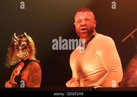 UK. Januar 2026. LONDON, ENGLAND - 16. JANUAR: Alex Terrible of ‘Slaughter to prevail’ tritt am 16. Januar 2026 in London auf.CAP/MAR © MAR/Capital Pictures Credit: Capital Pictures/Alamy Live News Stockfoto