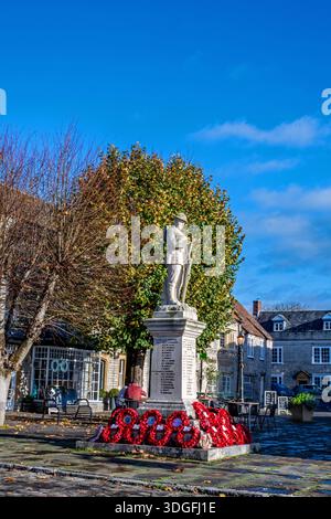 Somerton War Memorial, Somerset. UK. Stockfoto