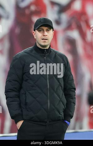 Leipzig, Deutschland. Januar 2026. Trainer Ole Werner vom RB Leipzig beim Bundesliga-Spiel zwischen RB Leipzig und Bayern München in der Red Bull Arena. Endergebnis; RB Leipzig 1:5 Bayern München. (Foto: Grzegorz Wajda/SOPA Images/SIPA USA) Credit: SIPA USA/Alamy Live News Stockfoto