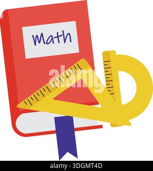 Bildungskonzept über Back-to-School-Icondesign, Vektorillustration eps 10 Stock Vektor