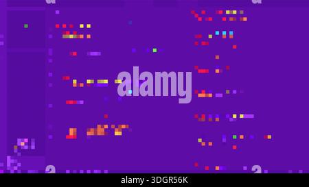 Java-Programmiercode. Coding Syntax Abstrakte Bunte Illustration Stock Vektor