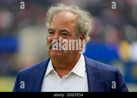 Houston Texans Besitzer Cal McNair vor einem Spiel der NFL gegen die Los Angeles Rams am Sonntag, 7. September 2025 in Inglewood, Kalifornien Die Los Angeles Rams besiegten Stockfoto