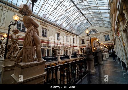 Passage Pommeraye in Nantes, Frankreich Stockfoto